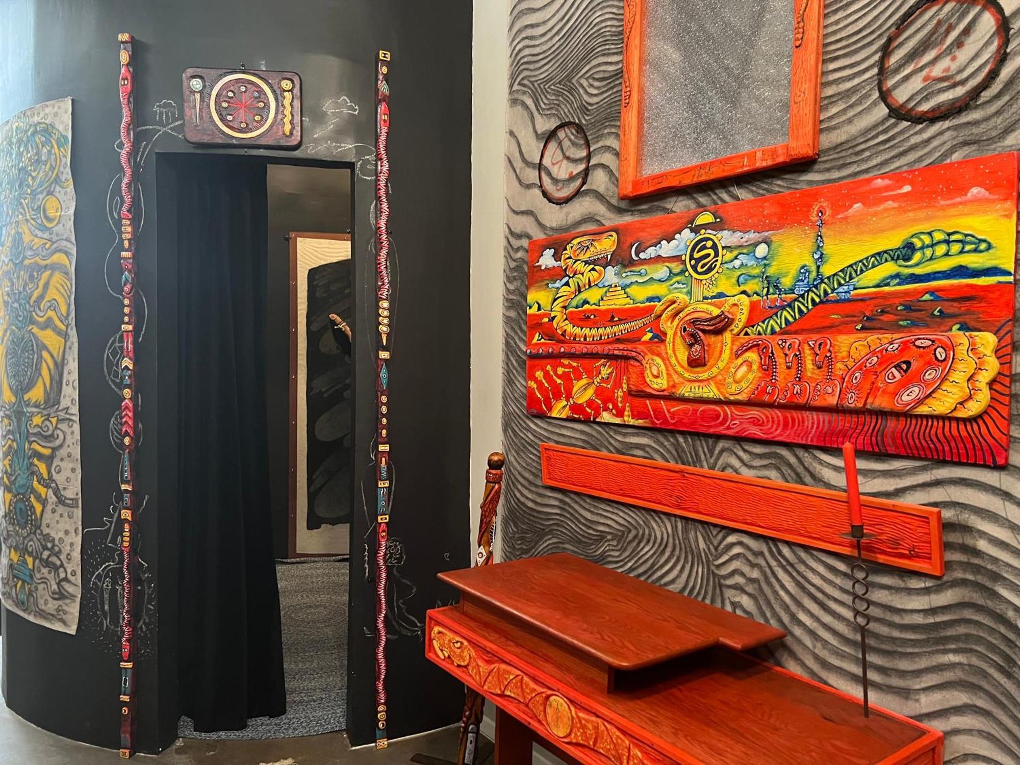 Space Castle: A 1950S Gas Station Transformed Into An Art Themed Wonderland Truth or Consequences Exterior foto